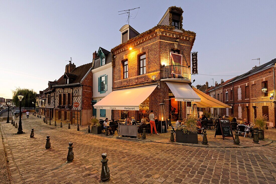 France, Somme, Amiens, Saint-Leu district, Motte and Dodane street