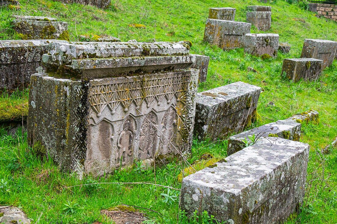 Armenien, Syunik-Gebiet, Goris, alte Gräber