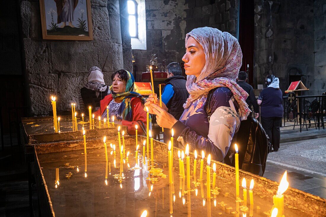 Armenien, Region Syunik, Kloster Tatev aus dem 9.