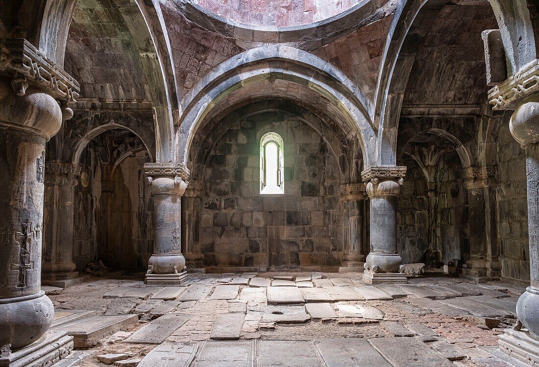 Armenia, Lorri region, Debed valley, surroundings of Alaverdi, Sanahin monastery, founded between the 10th and 13th centuries, a UNESCO World Heritage site