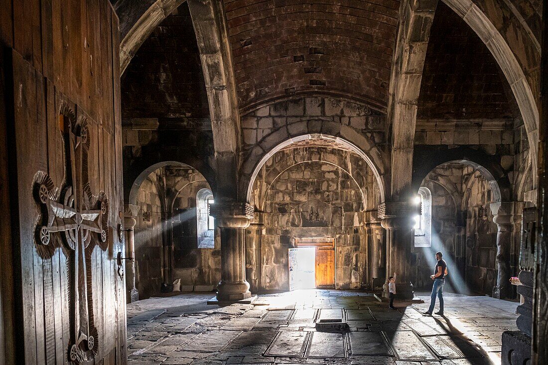 Armenia, Lorri region, Debed valley, surroundings of Alaverdi, Haghpat monastery, founded between the 10th and 13th centuries, a UNESCO World Heritage site