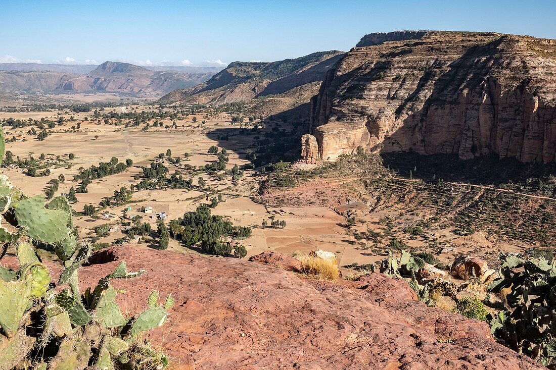 Äthiopien, Regionalstaat Tigray, Gheralta-Gebirge, Landschaft