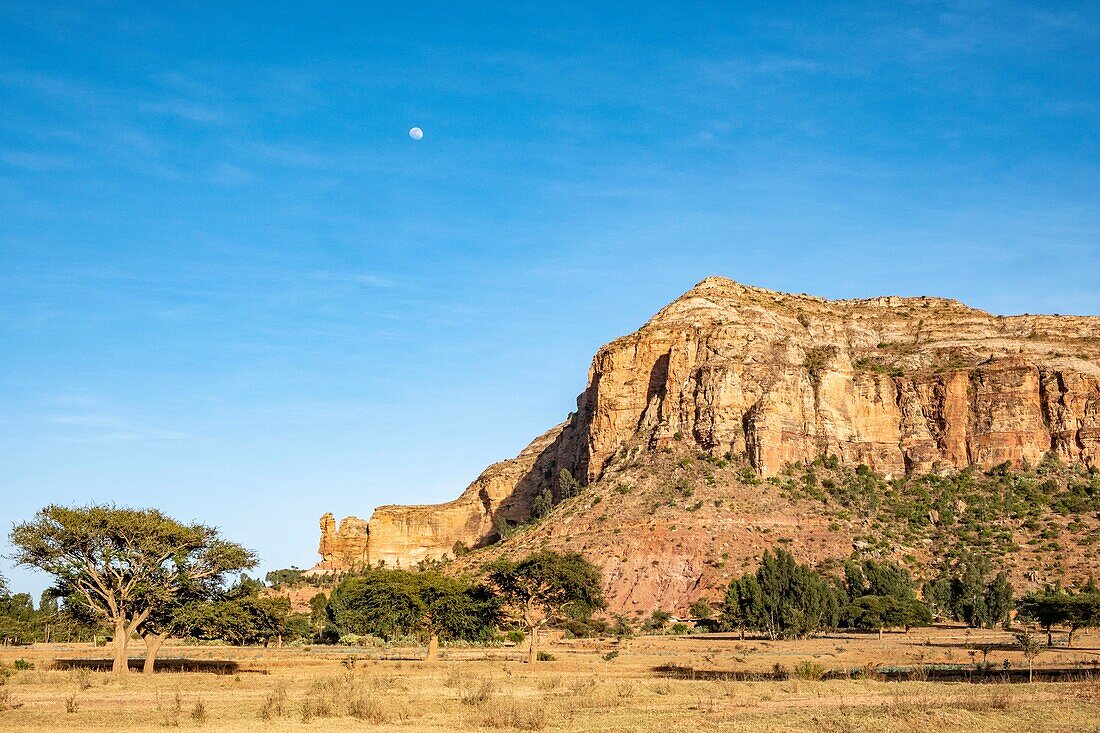 Ethiopia, Tigray regional state, Gheralta range, landscape