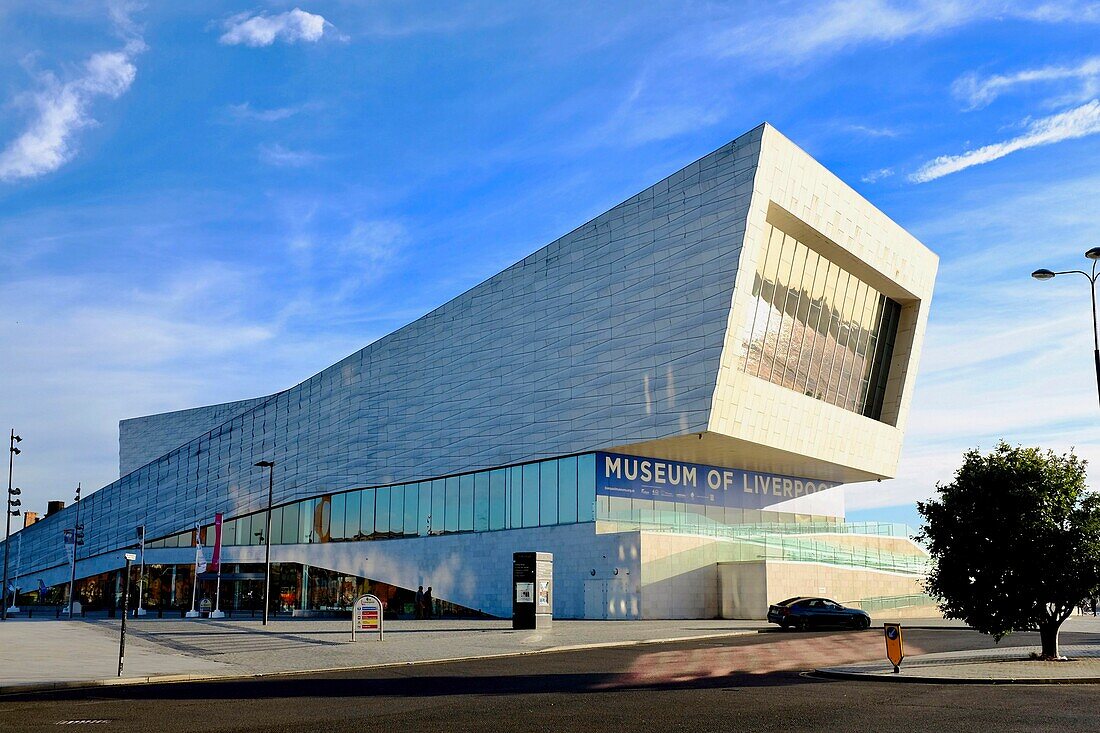 Vereinigtes Königreich, Liverpool, Albert Dock, von der UNESCO zum Weltkulturerbe erklärt, Museum of Liverpool