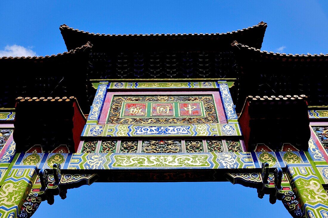 United Kingdom, Liverpool, gateway to Europe's oldest Chinatown