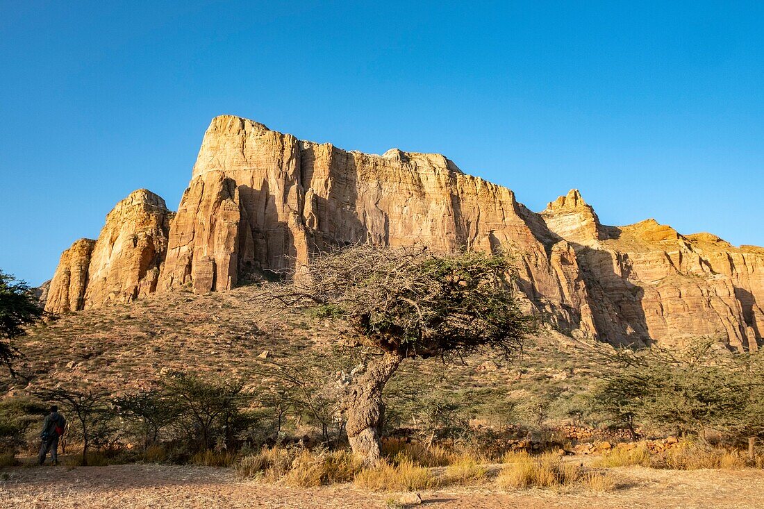 Äthiopien, Regionalstaat Tigray, Gheralta-Gebirge, Landschaft