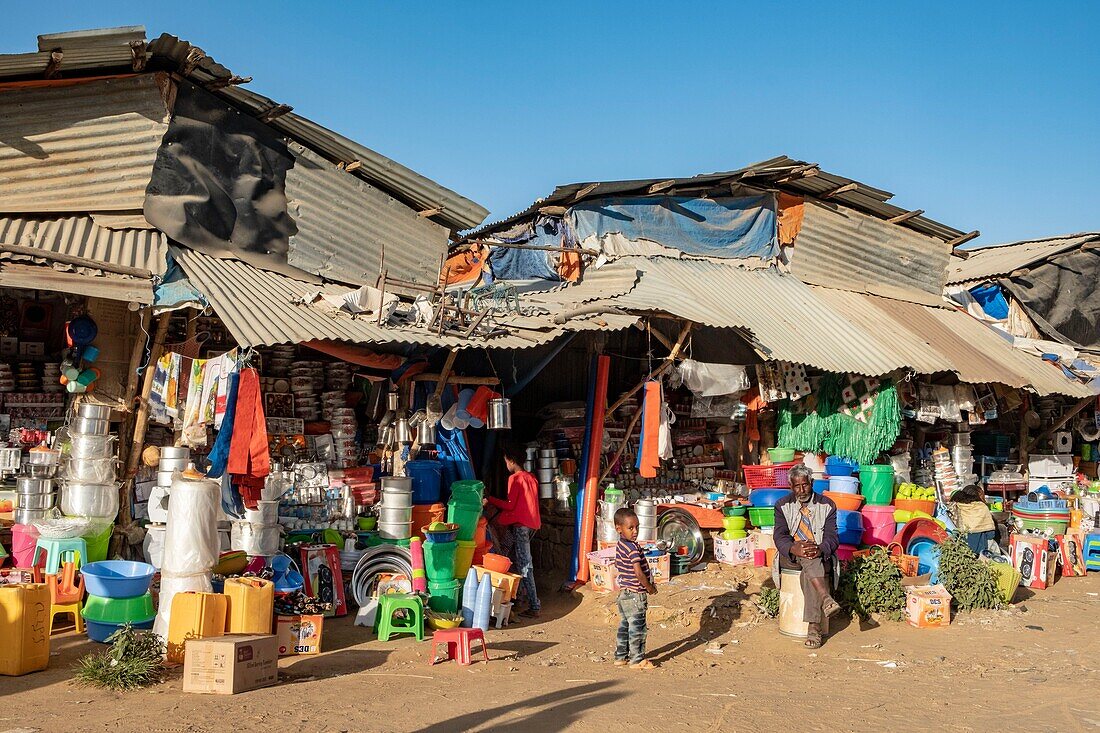 Äthiopien, Regionalstaat Tigray, Stadt Adigrat, Geschäft