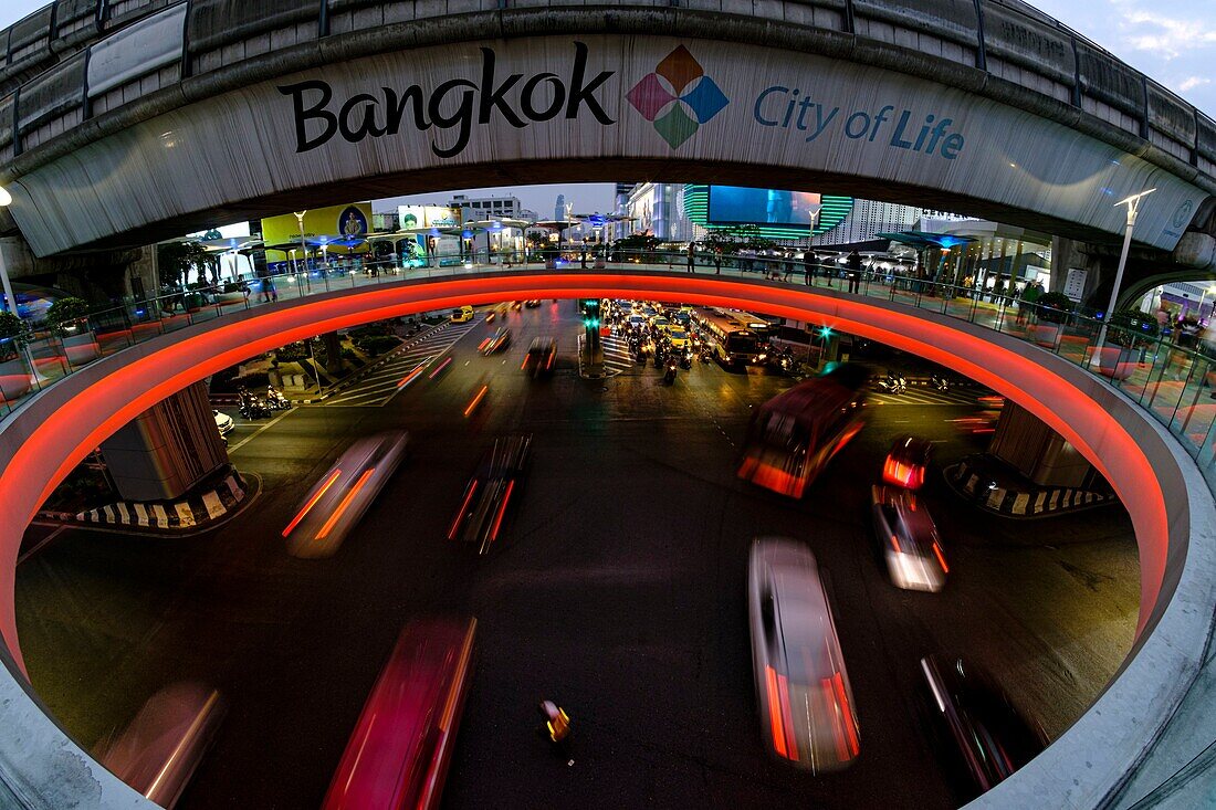 Thailand, Bangkok, Siam-Platz