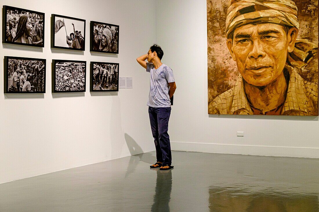 Thailand, Bangkok, Siam-Platz, Kunst- und Kulturzentrum Bangkok, Ausstellung des thailändischen Künstlers Sompop Budtarad