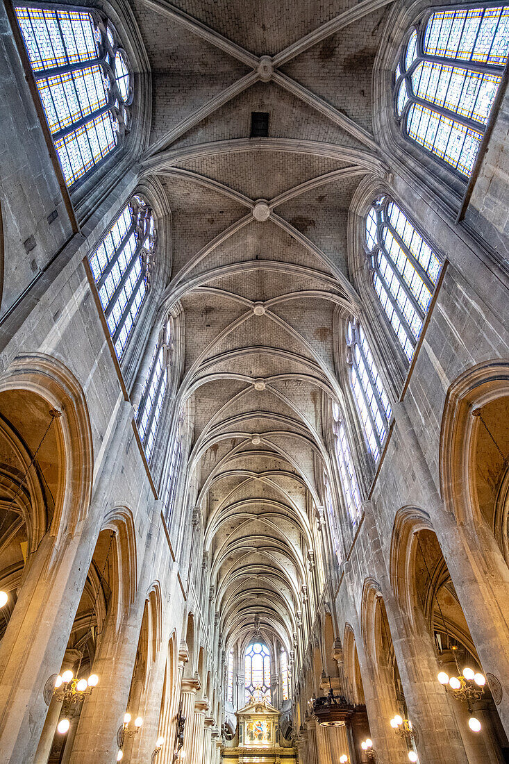 France, Paris, the Marais, the Saint Nicolas des Champs church