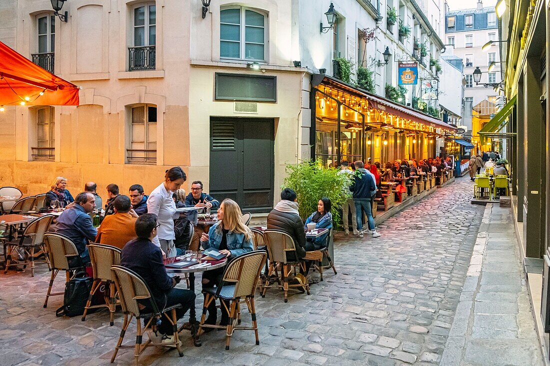 France, Paris, Saint Michel district, Saint Andre shopping center