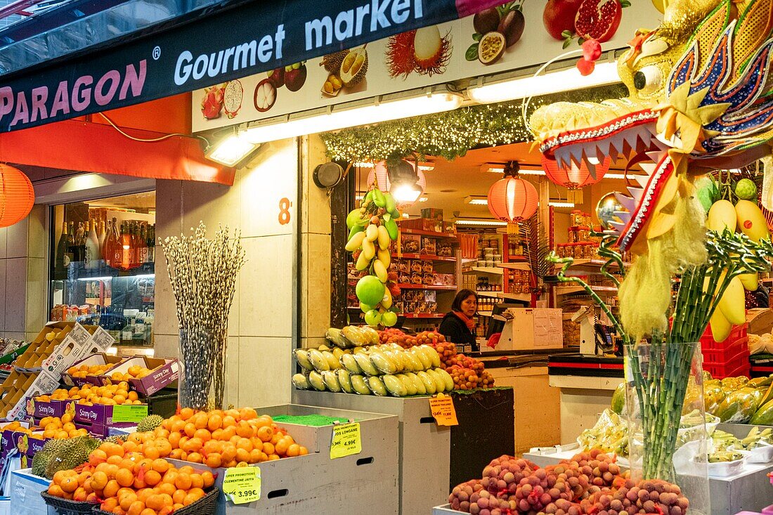 France, Paris, Chinatown, Chinese food store