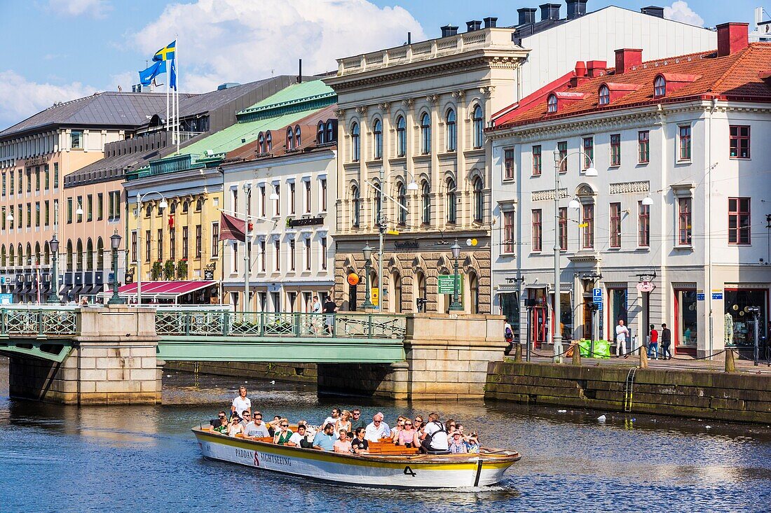 Sweden, Vastra Gotaland, Goteborg (Gothenburg), Hamm-Kanalen canal