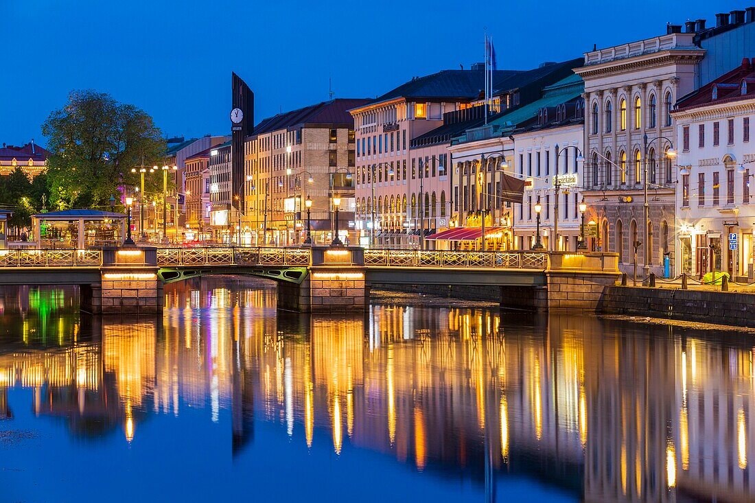 Schweden, Vastra Gotaland, Göteborg (Göteborg), Hamm-Kanalen-Kanal