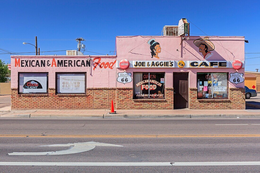 United States, Arizona, Route 66, Holbrook, Joe & Aggie's Cafe