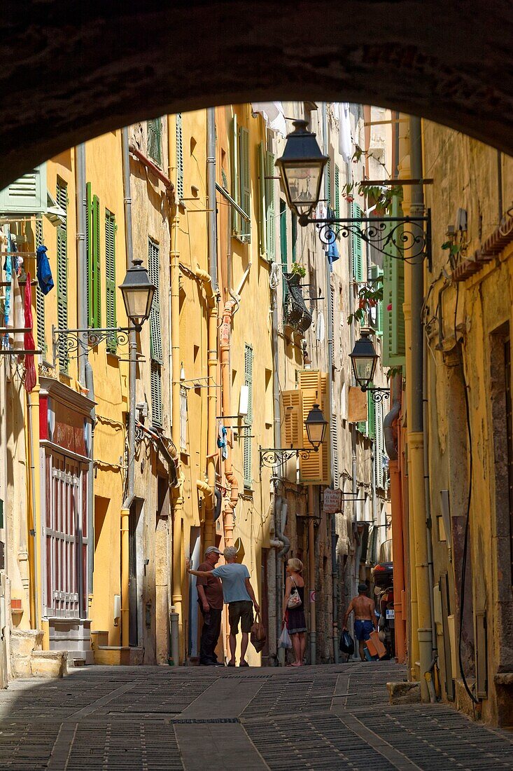 Frankreich, Alpes Maritimes, Menton, die Altstadt, Rue Longue