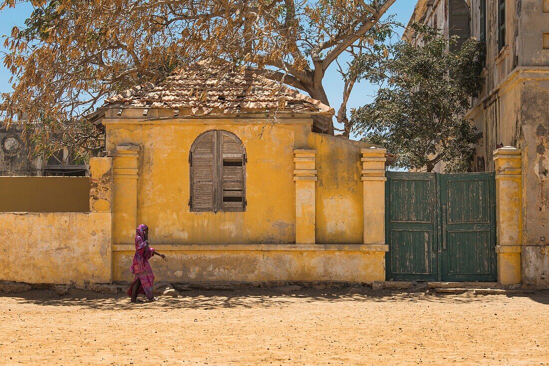 Senegal, Dakar, Insel Goree, UNESCO-Welterbe, Ehemaliger Gouverneurspalast