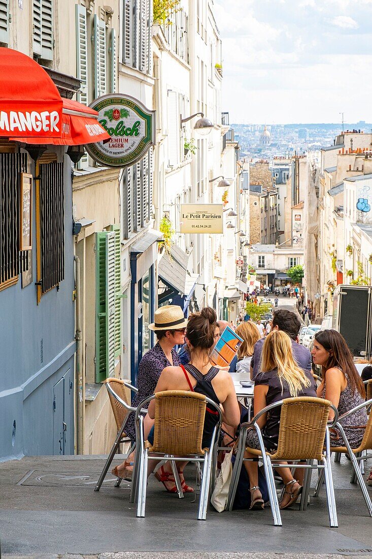 Frankreich, Paris, Rue Tholoze