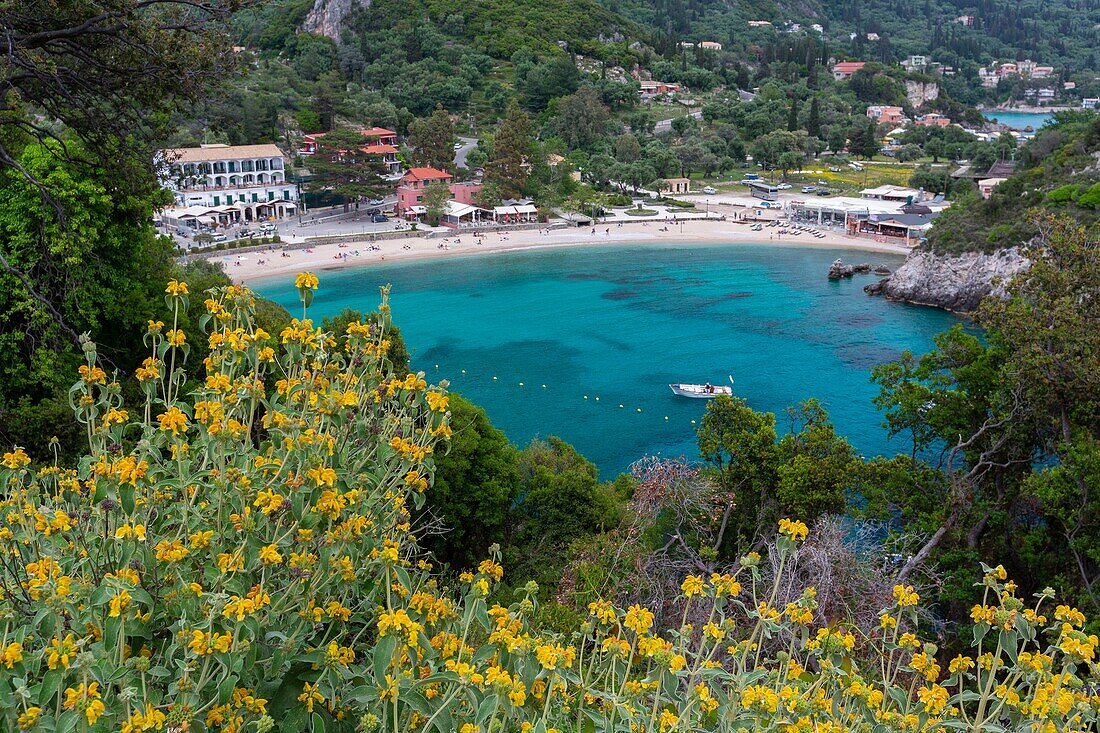 Greece, Ionian Islands, Corfu, Paleokastritsa