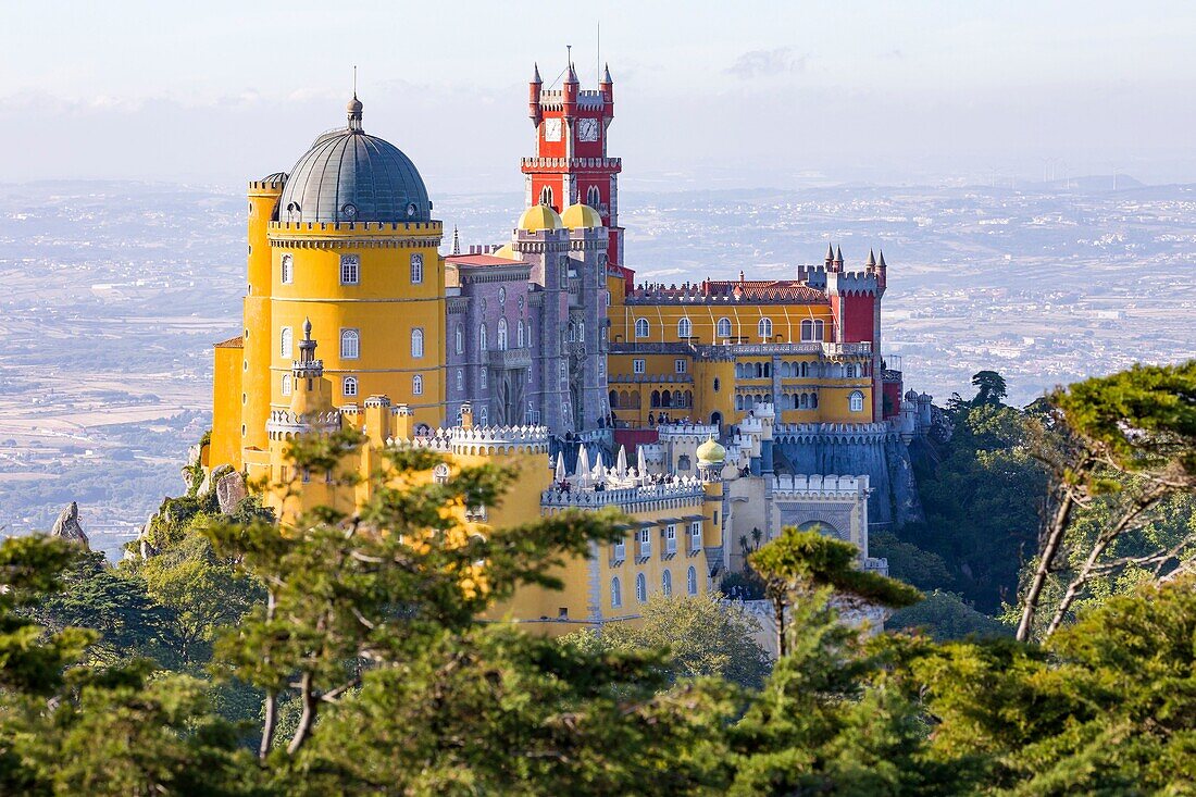 Portugal, Sintra, Nationaler Palast von Pena