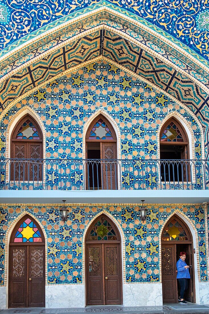 Georgia, Tbilisi, Old Tbilisi or Dzveli Kalaki, Abanotubani district or district of the sulfur baths, Orbeliani baths