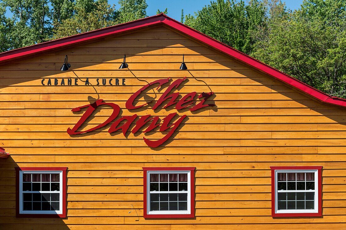 Canada, Quebec, Trois-Rivières, The Sugar Shack Chez Dany