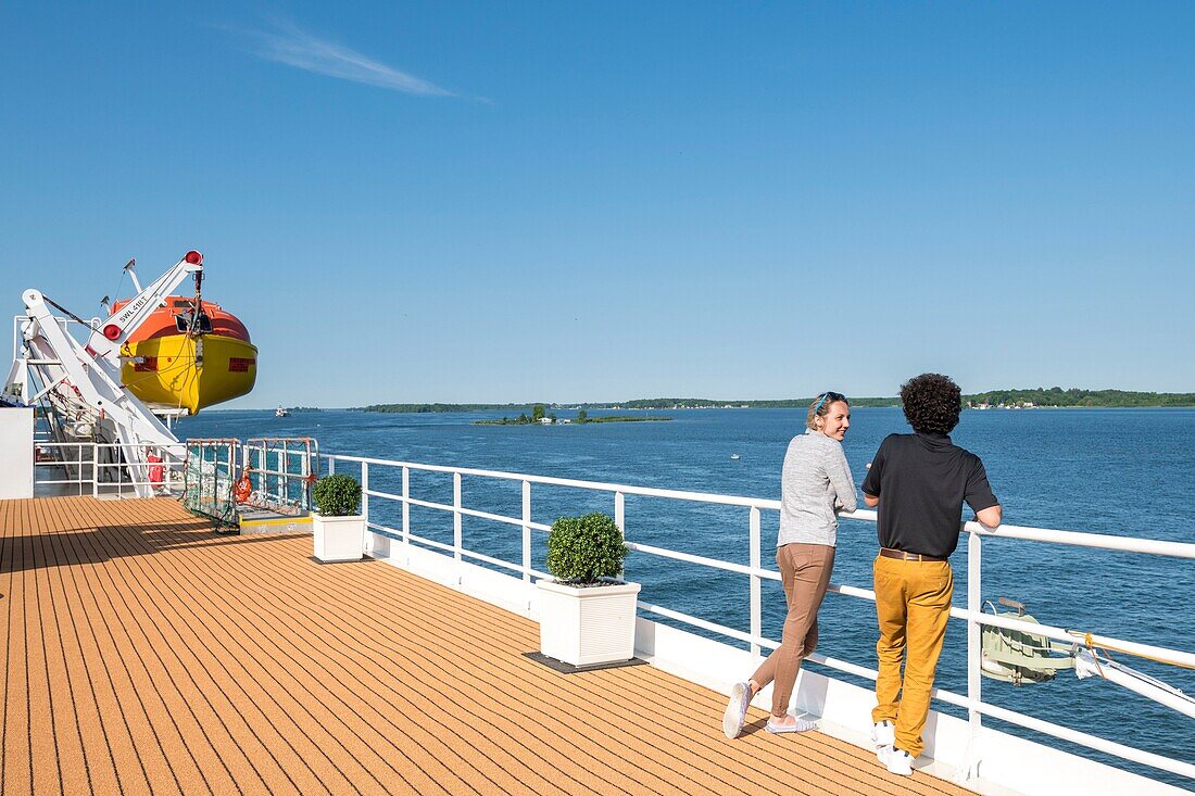 Kanada, Ontario, Kreuzfahrt auf dem St. Lawrence River an Bord der Victory 2