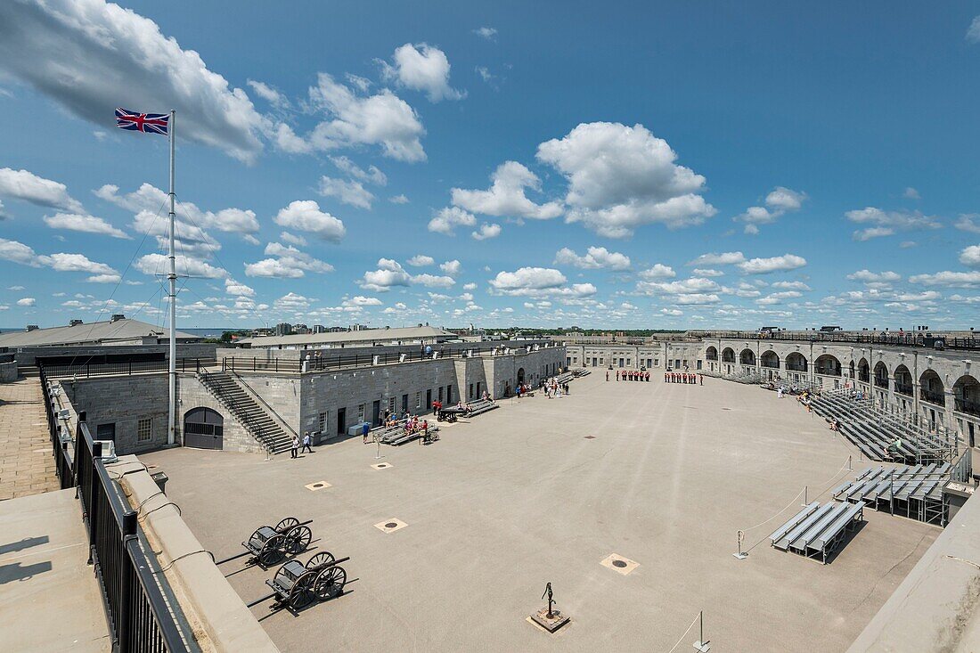 Canada, Ontario, Kingston along the St. Lawrence River, Rideau Canal and Lake Ontario, Fort Henry