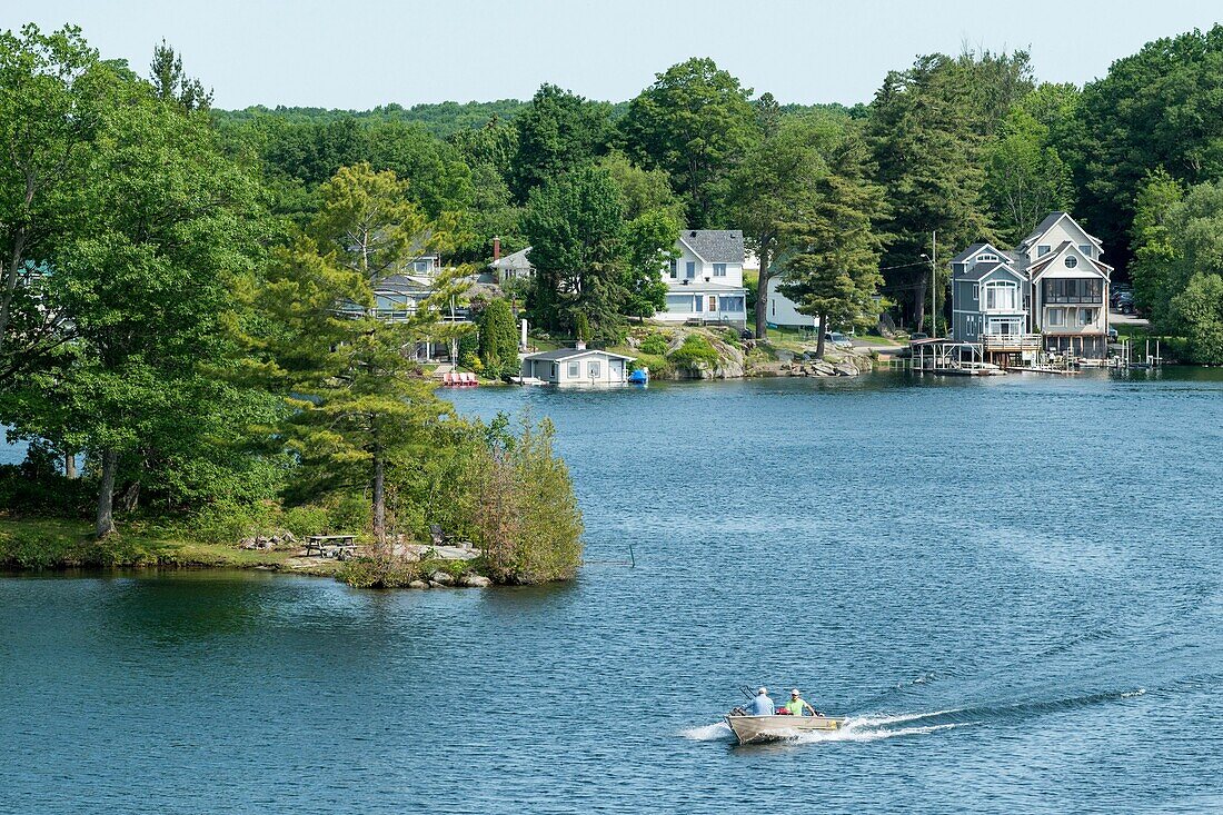 Kanada, Ontario, die Region Thousand Islands am St. Lawrence River, zwischen Kanada und den USA