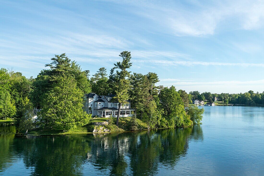 Kanada, Ontario, die Region Thousand Islands am St. Lawrence River, zwischen Kanada und den USA