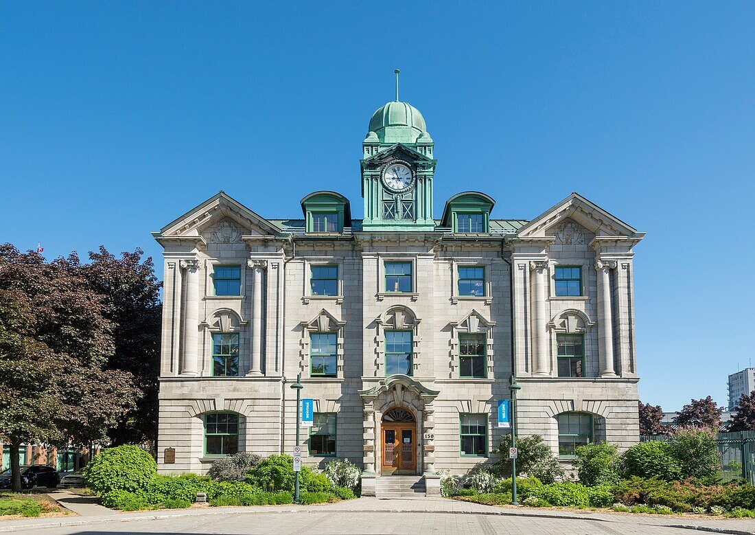 Canada, Quebec, Quebec City, office Building off the Port