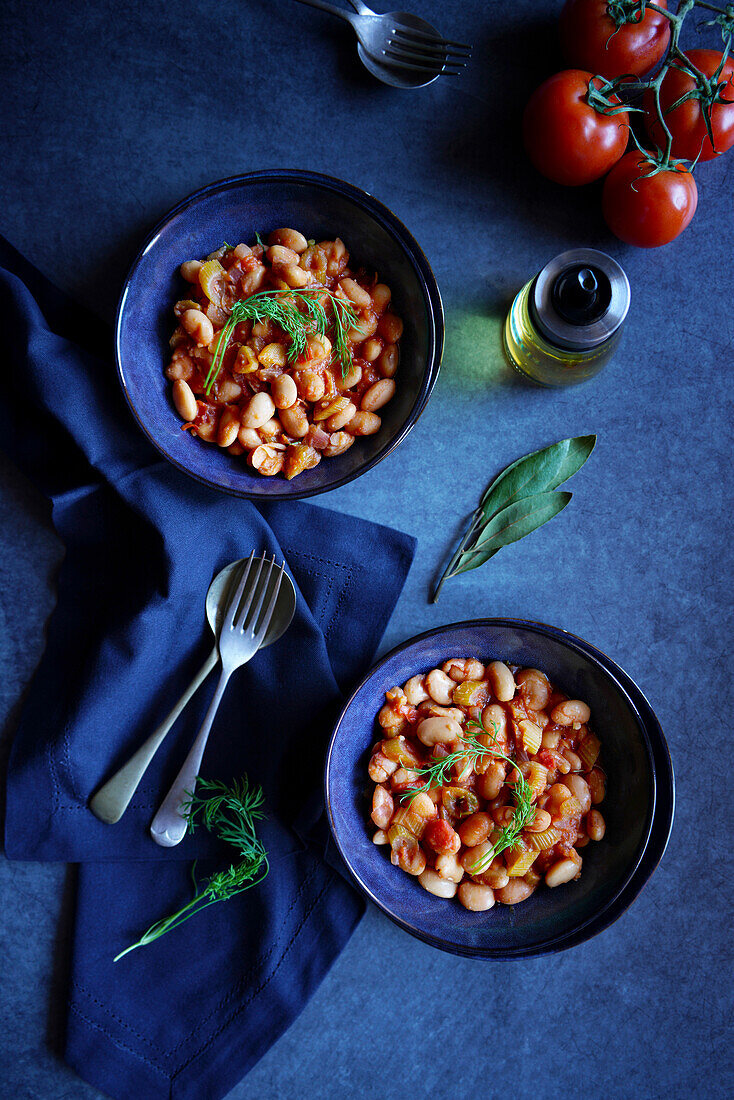 Ikarian style bean and fennel longevity stew.