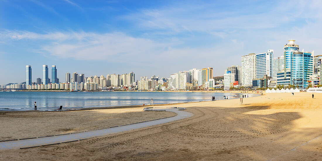 Gwangalli-Strand, Busan, Südkorea, Asien