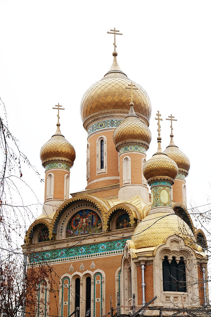 Russisch-Orthodoxe Kirche, Zentrum Bukarest, Rumänien, Europa