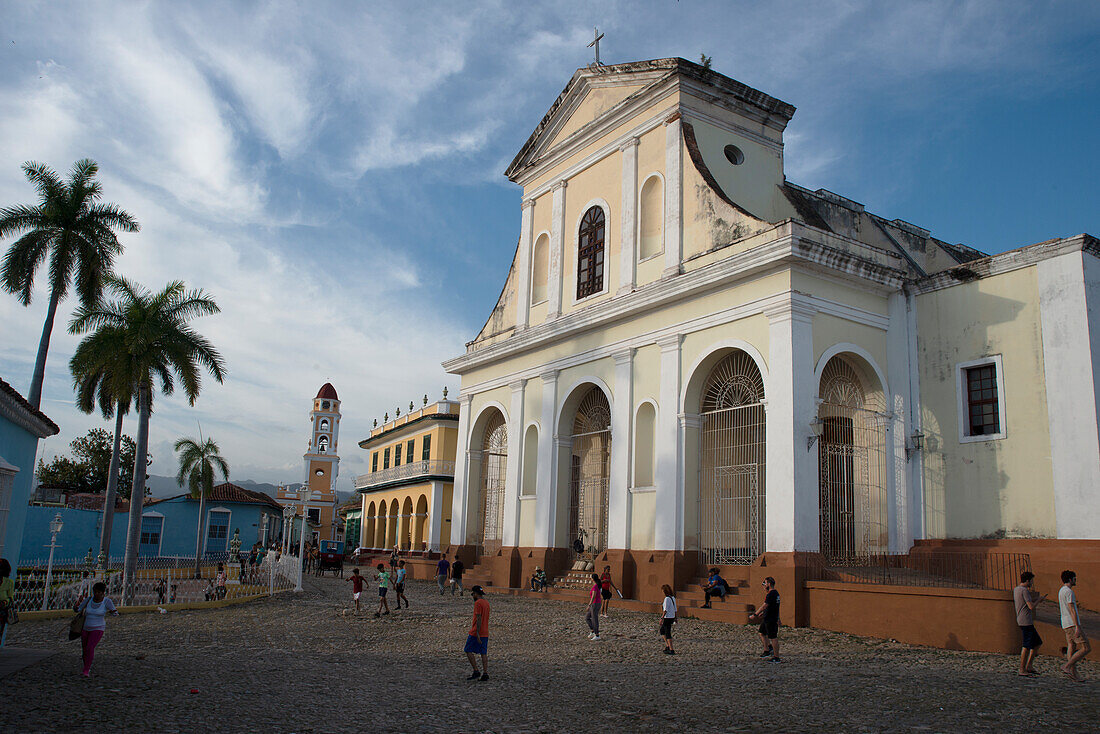 Plaza Mayor, Trinidad, UNESCO-Weltkulturerbe, Provinz Sancti Spiritus, Kuba, Westindische Inseln, Karibik, Mittelamerika