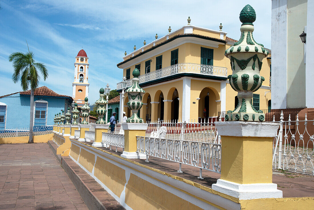 Plaza Mayor, Trinidad, UNESCO World Heritage Site, Sancti Spiritus province, Cuba, West Indies, Caribbean, Central America