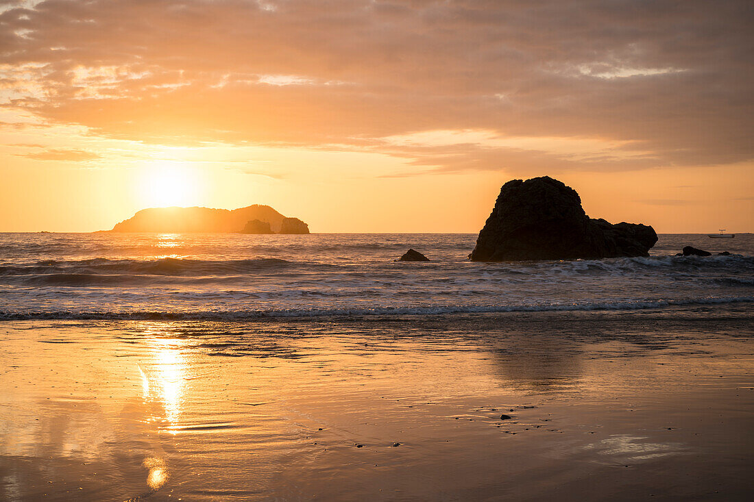 Strand von Manuel Antonio, Nationalpark Manuel Antonio, Provinz Puntarenas, Costa Rica, Mittelamerika