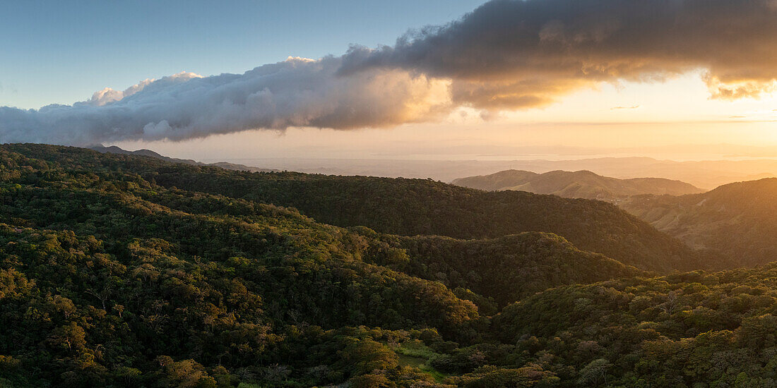 View of landscape near Monte Verde, Guanacaste Province, Costa Rica, Central America