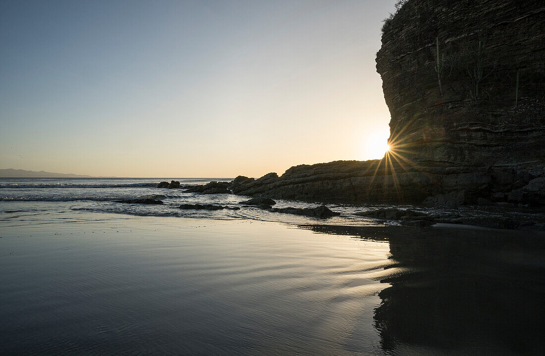 Sonnenuntergang über Playa el Coco, Rivas, Nicaragua, Mittelamerika