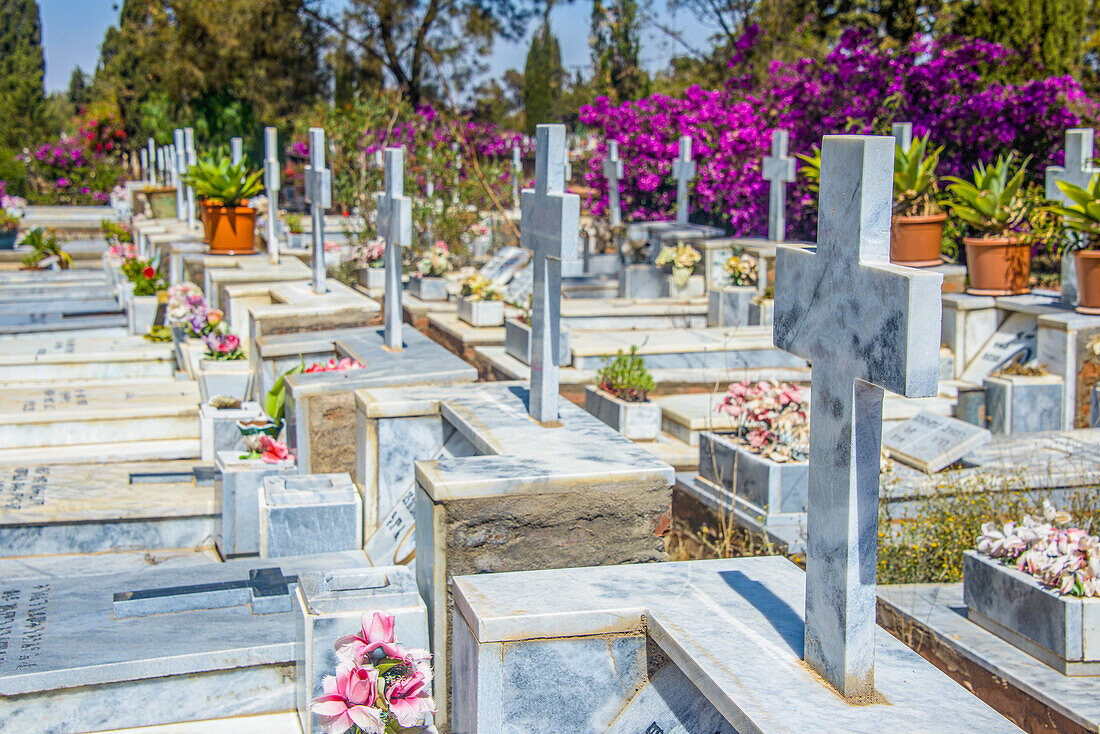 Italian Cemetery in Asmara, Eritrea, Africa