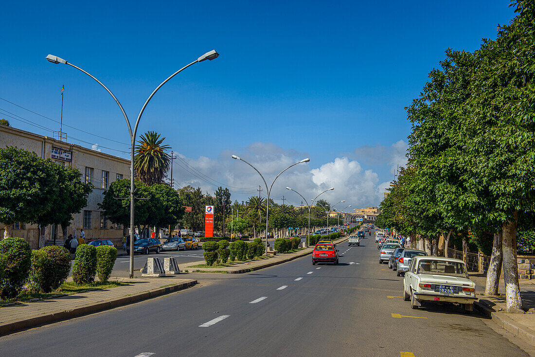 Sematat Avenue, Asmara, Eritrea, Africa