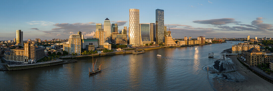 Canary Wharf, Docklands, London, Vereinigtes Königreich, Europa