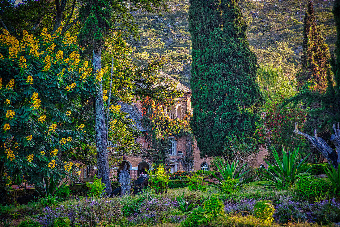 Shiwa Ng'andu House built in the last century by Sir Stuart Gore-Browne, the English style estate featured in a book called The Africa House, Muchinga Province, Zambia, Africa