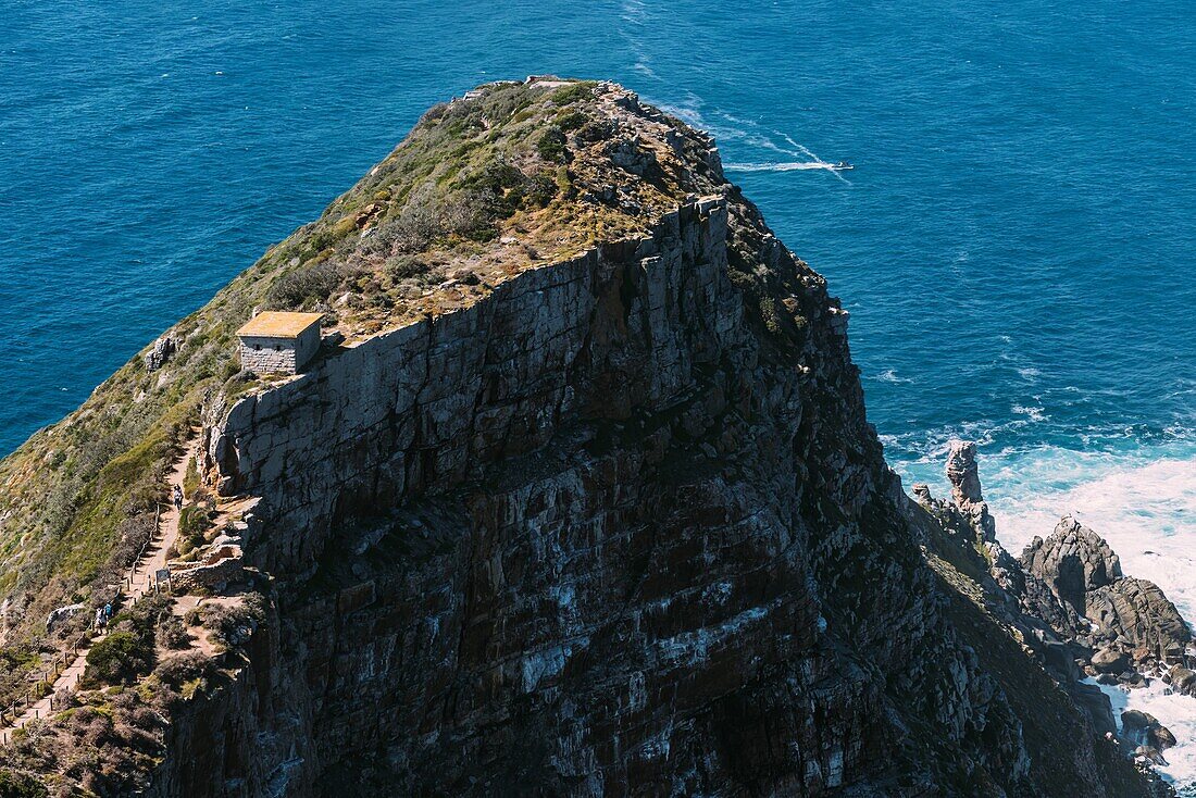 Das Kap der Guten Hoffnung, eine felsige Landzunge an der Atlantikküste der Kap-Halbinsel, Westkap, Südafrika, Afrika