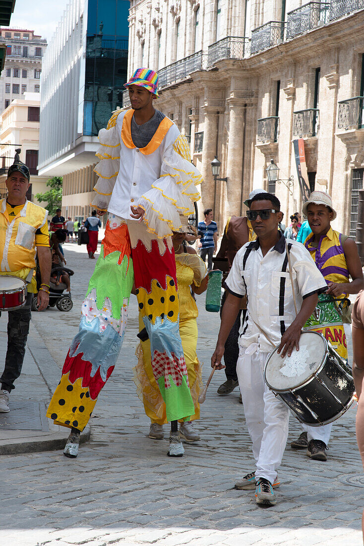 Straßenmusikanten, Habana Vieja, Havanna, Kuba, Westindien, Karibik, Mittelamerika