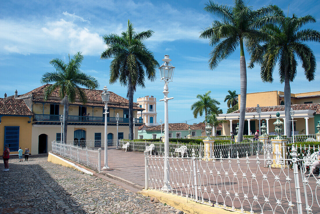 Plaza Mayor, Trinidad, UNESCO World Heritage Site, Sancti Spiritus Province, Cuba, West Indies, Caribbean, Central America