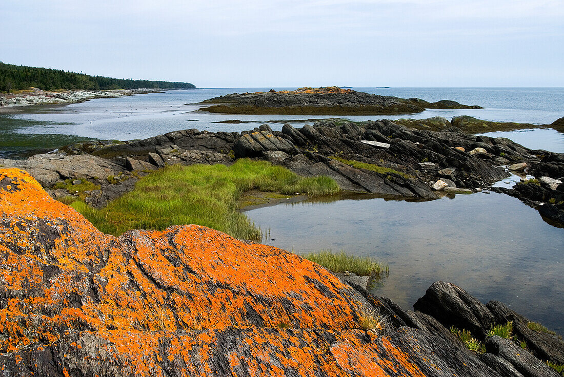 Bucht Warden, Ile aux Lievres, Fluss Saint-Laurent, Provinz Quebec, Kanada, Nordamerika