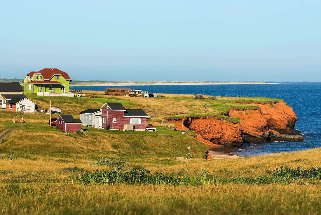 Havre-Aubert island, Magdalen Islands, Gulf of Saint Lawrence, Quebec province, Canada, North America