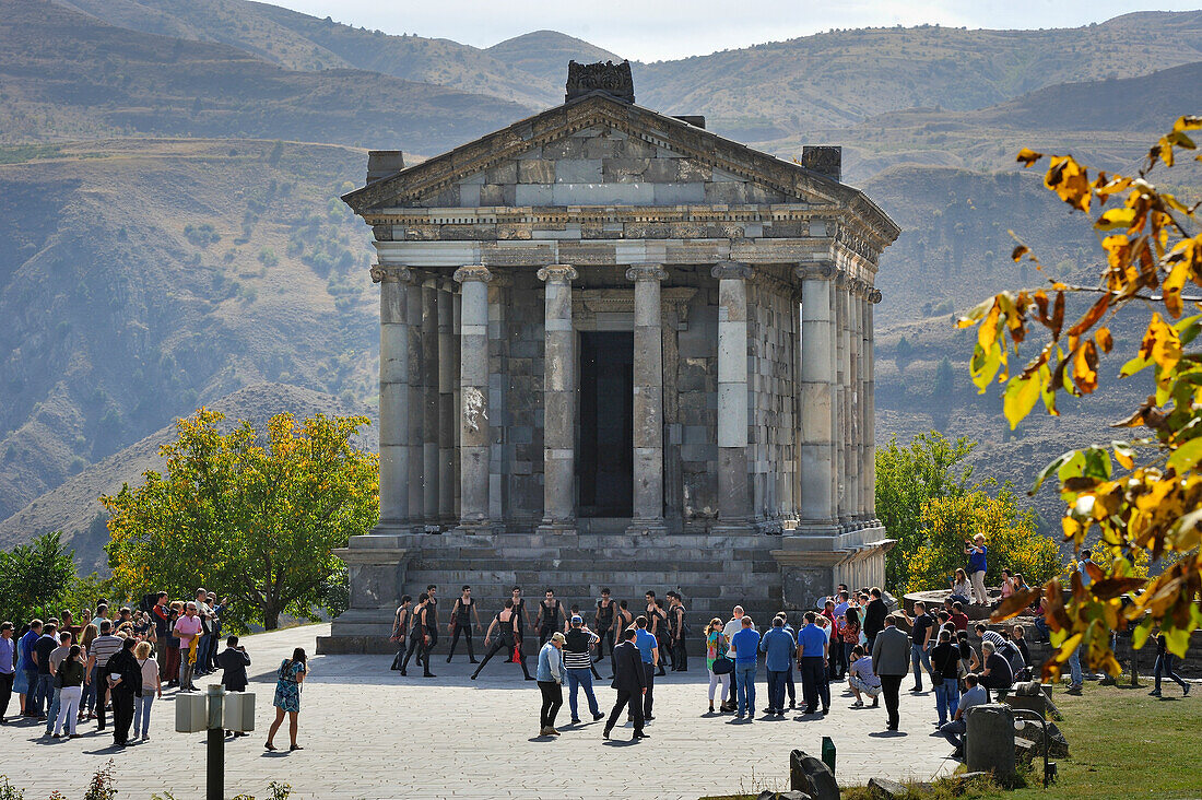 Heidnischer Tempel von Garni, Region Kotayk, Armenien, Eurasien