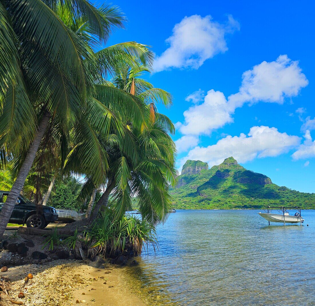 Berg Otemanu, Bora Bora, Französisch-Polynesien, Südpazifik, Pazifik